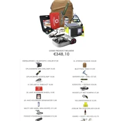 Noodrantsoen.nl LUXE noodpakket