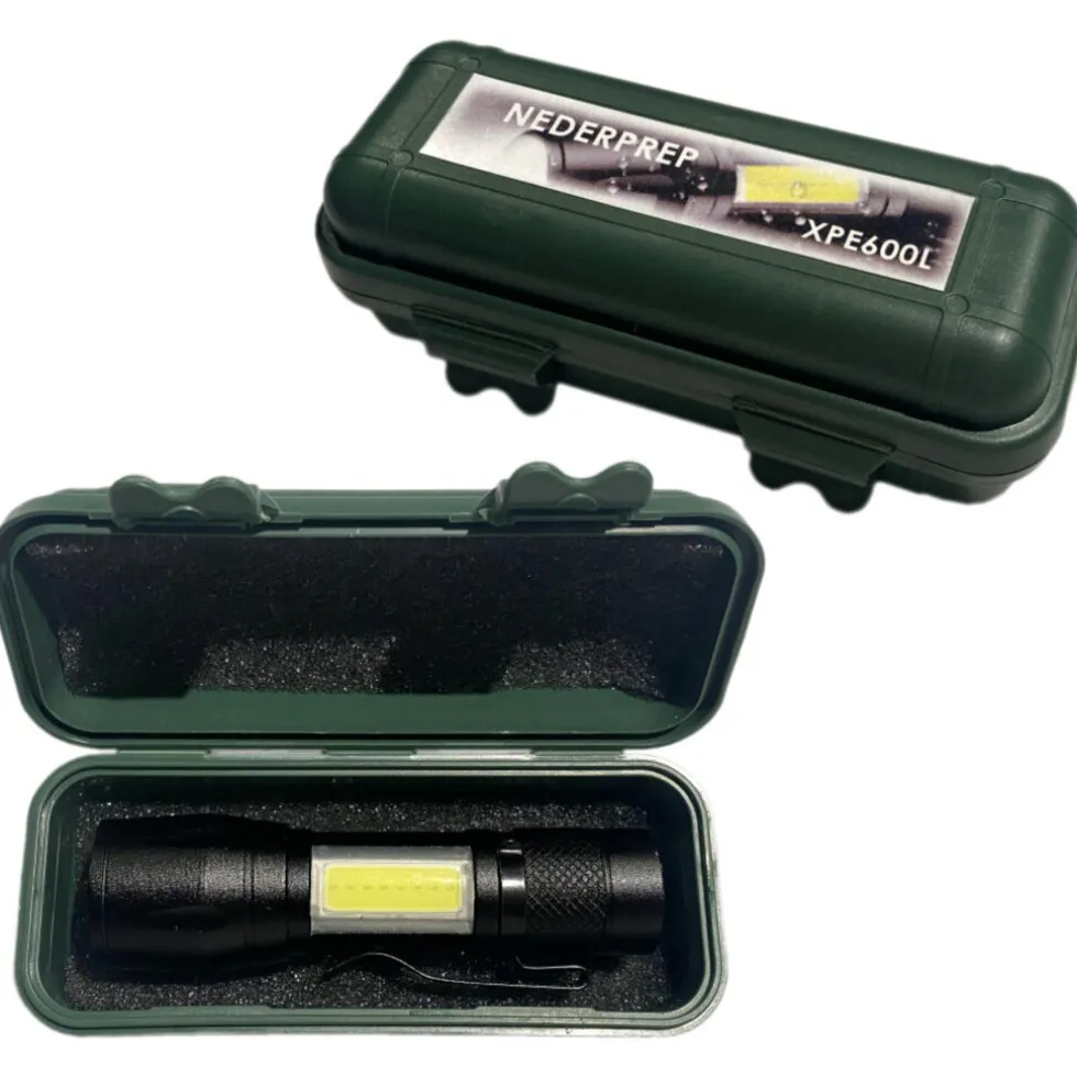 Noodrantsoen.nl NEDERPREP XPE600L oplaadbare zaklamp