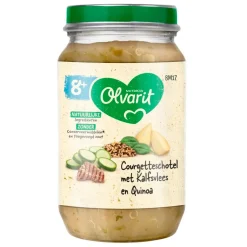 Nutricia Olvarit 8M+ Courgetteschotel met Kalfsvlees