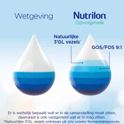 Nutrilon 2 Baby Opvolgmelk 6-10 Maanden Flesvoeding