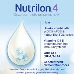 Nutrilon 4 Dreumes- en Peutermelk Flesvoeding Vanaf 1 Jaar
