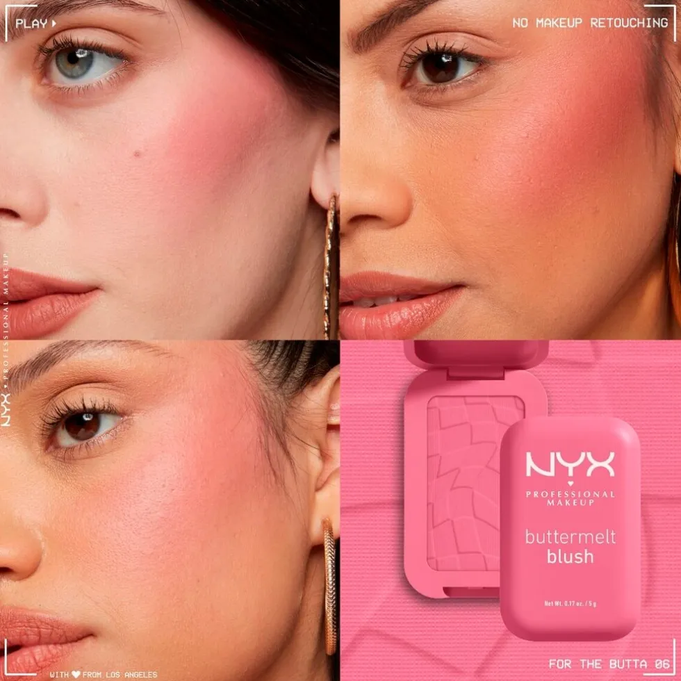 NYX Professional Makeup 06 For The Butta Buttermelt Blush