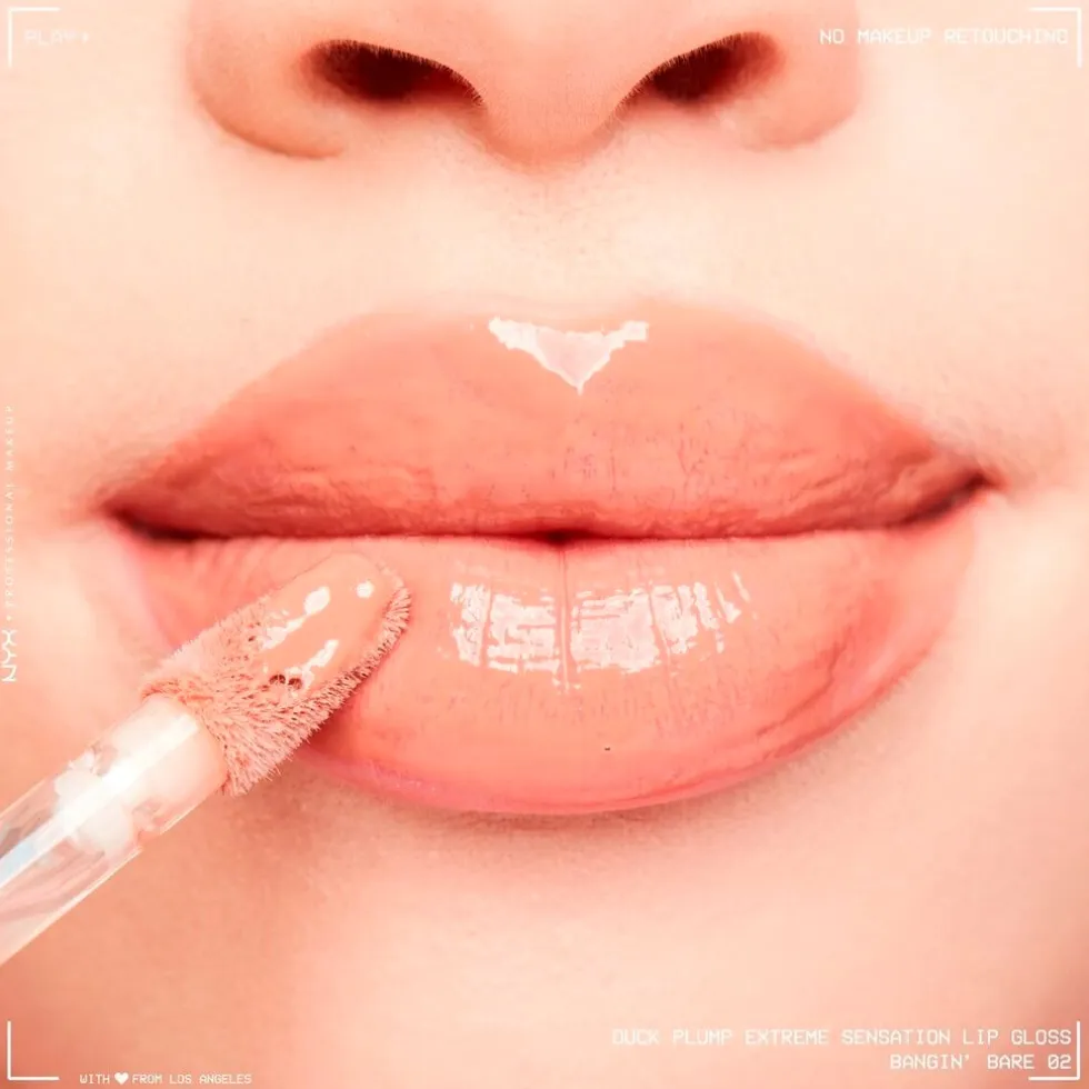 NYX Professional Makeup 01 Clearly Spicy Duck Plump Extreme Sensation Lipgloss