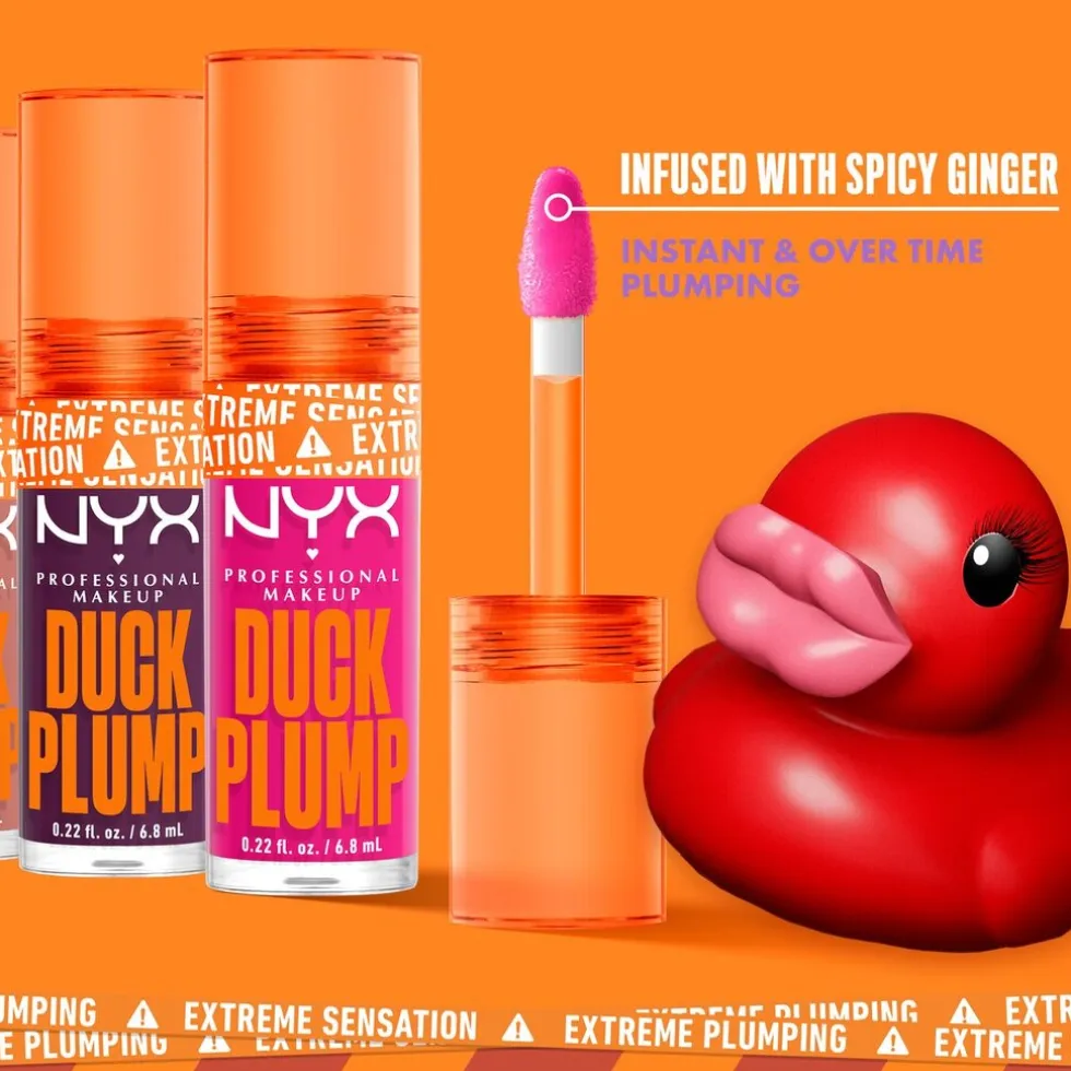 NYX Professional Makeup 6 Brick Of Time Duck Plump Extreme Sensation Lipgloss