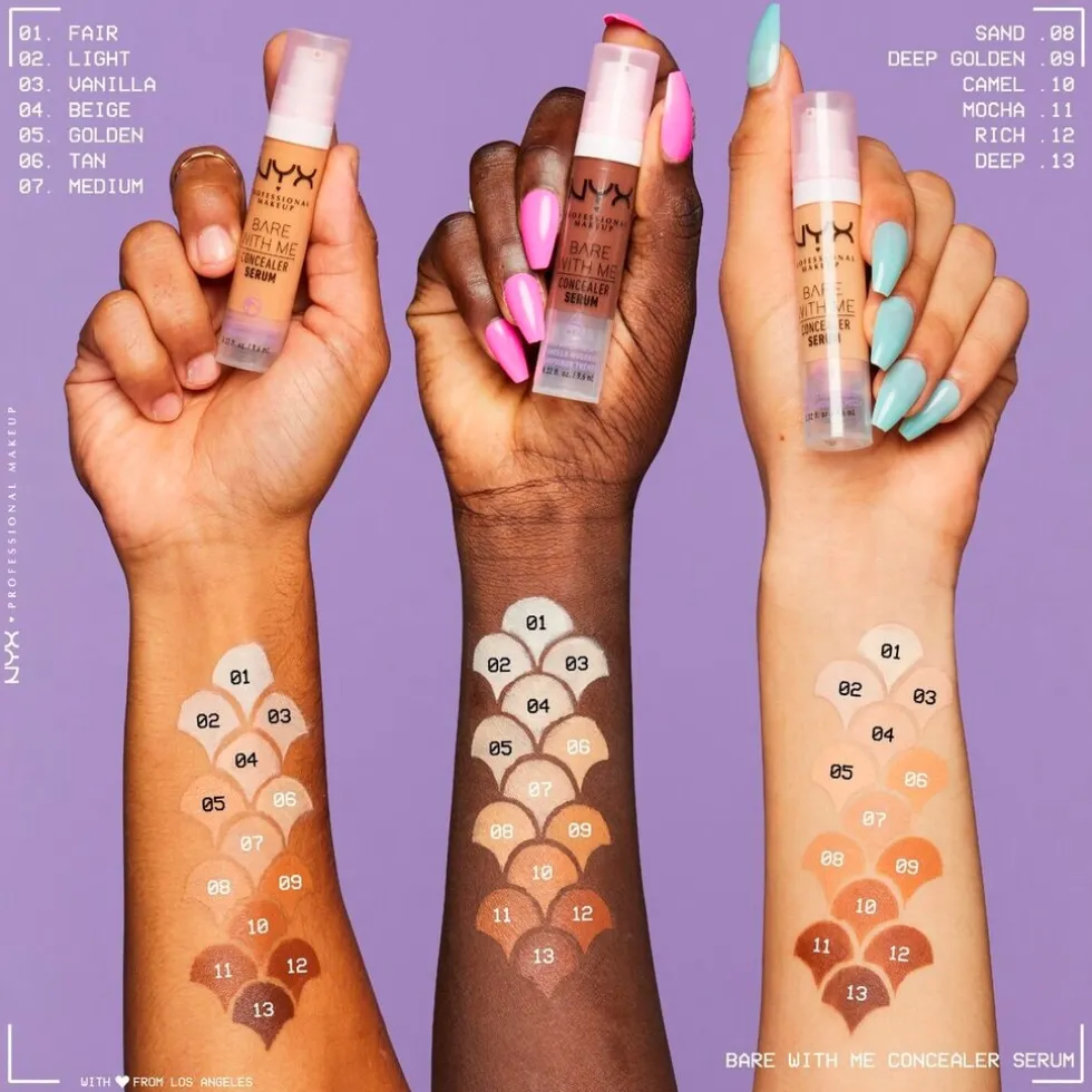 NYX Professional Makeup 03 Bare With Me Vanilla Concealer Serum