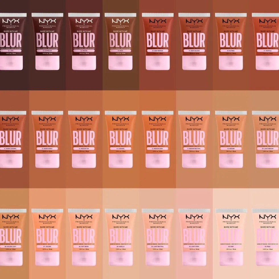 NYX Professional Makeup Bare With Me Blur 15: Warm Honey Foundation