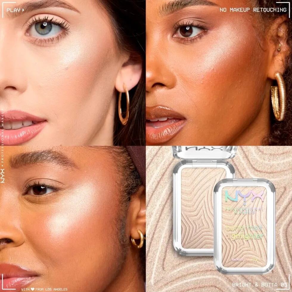 NYX Professional Makeup Buttermelt Birght & Butta 05 Highlighter