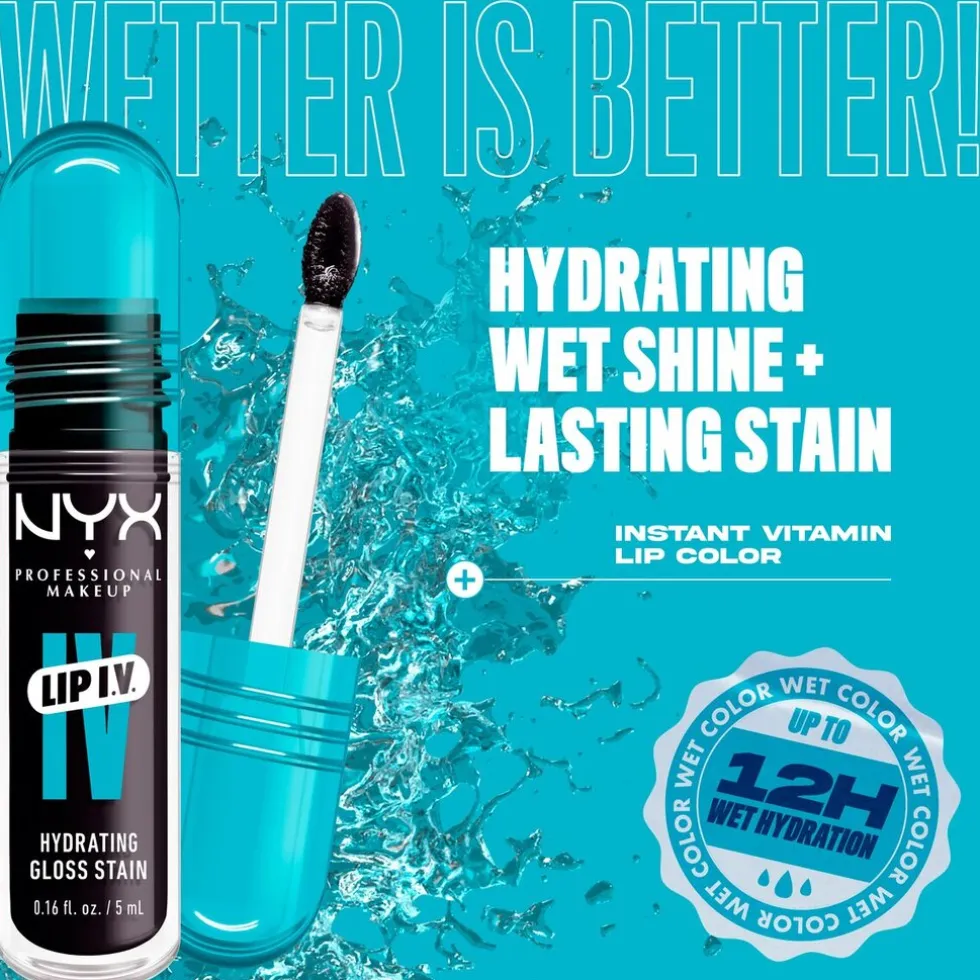 NYX Professional Makeup Lip IV 16 Grape Gushin' Hydraterende Lipgloss