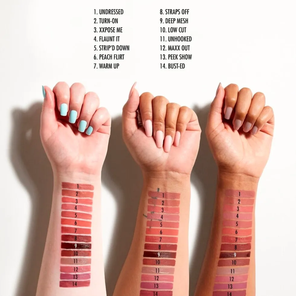 NYX Professional Makeup Lingerie XXL 07 Warm Up Lippenstift