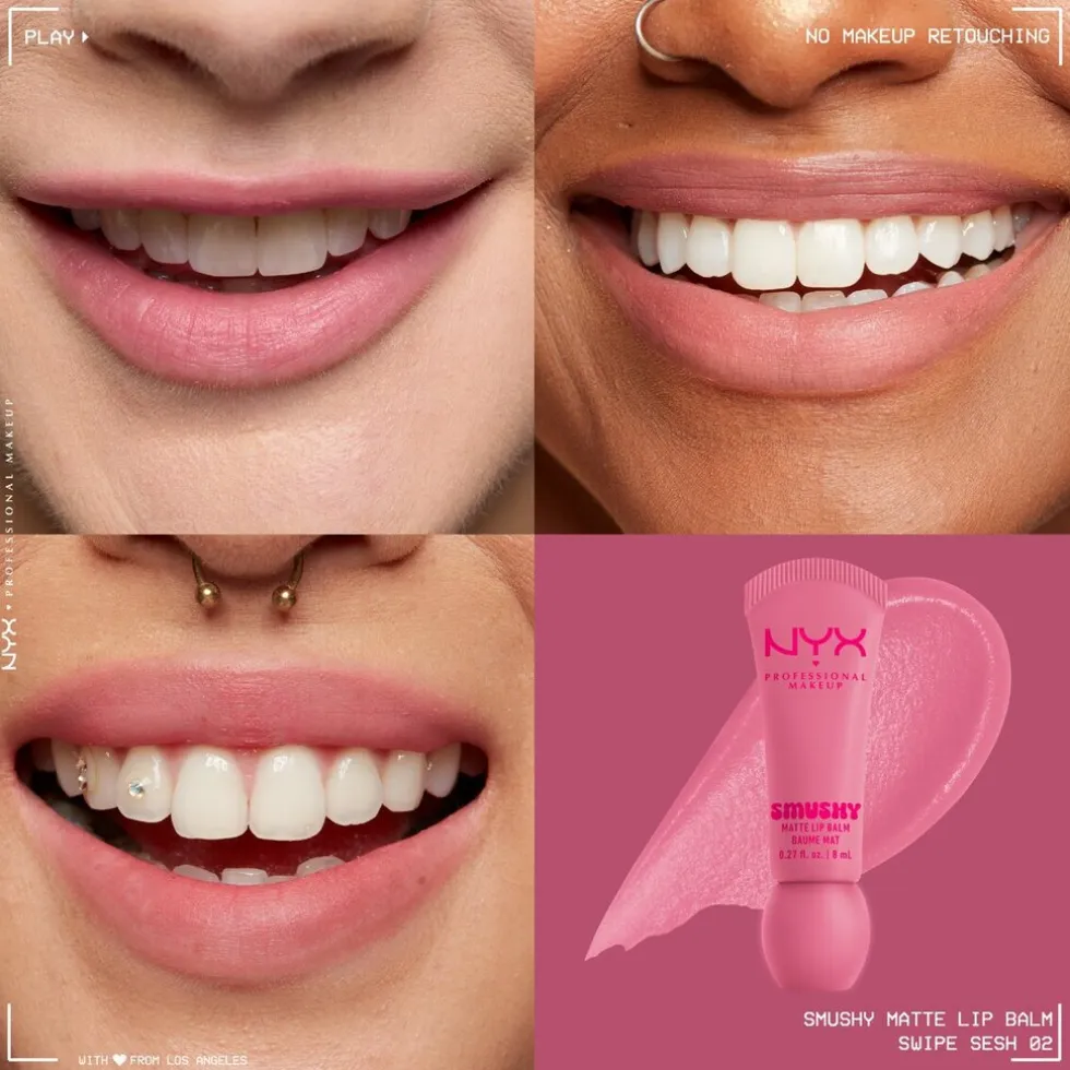 NYX Professional Makeup Smushy 02 Swipe Sesh Matte Lip Balm