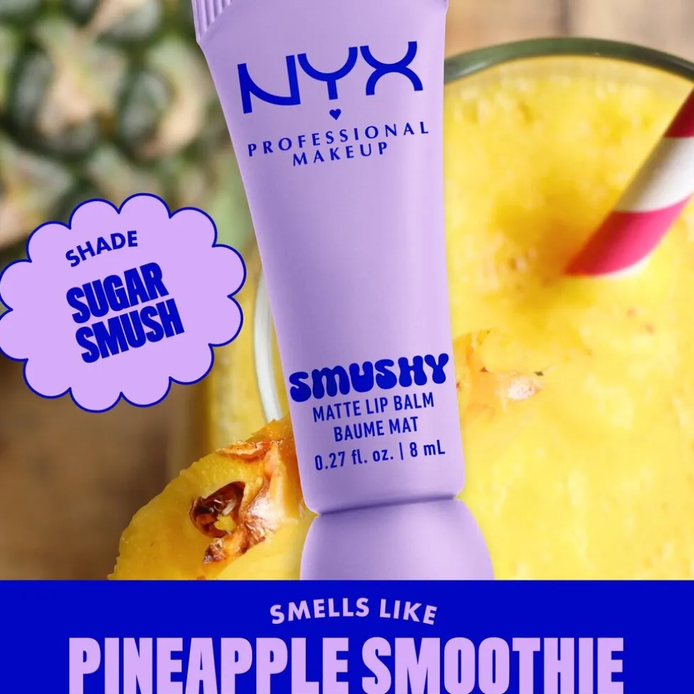 NYX Professional Makeup Smushy 01 Sugar Smush Matte Lip Balm