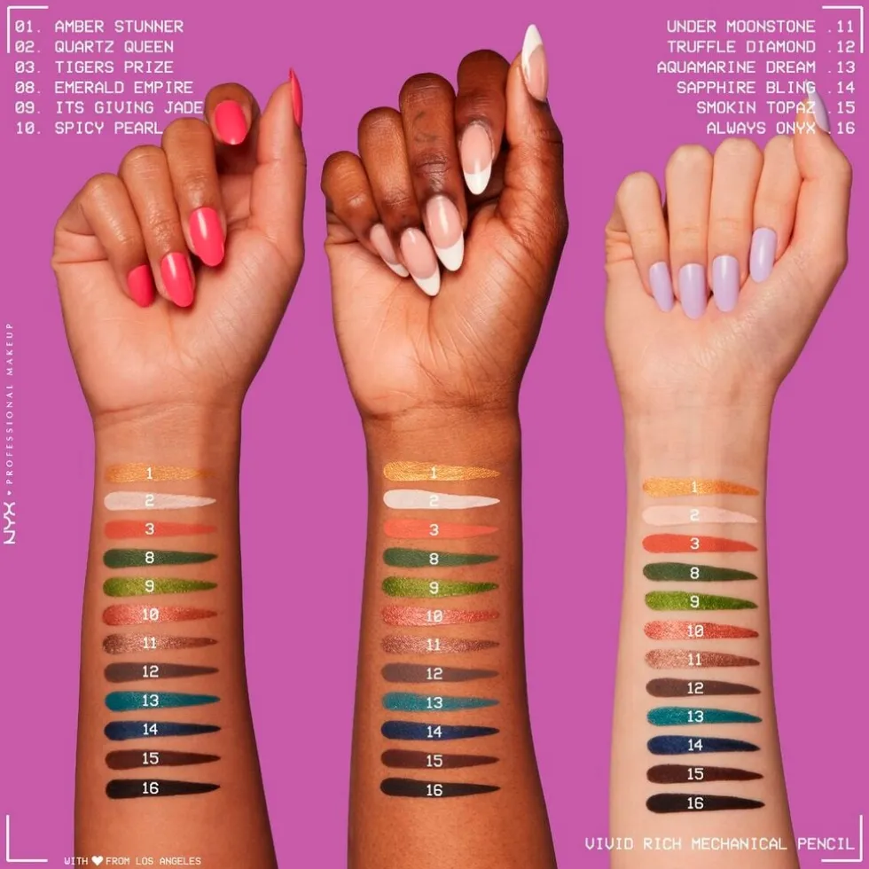 NYX Professional Makeup Vivid Rich 10 Spicy Pearl Mechanical Liner