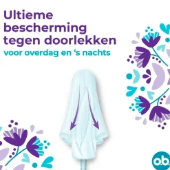 o.b. ExtraProtect Normal Tampons