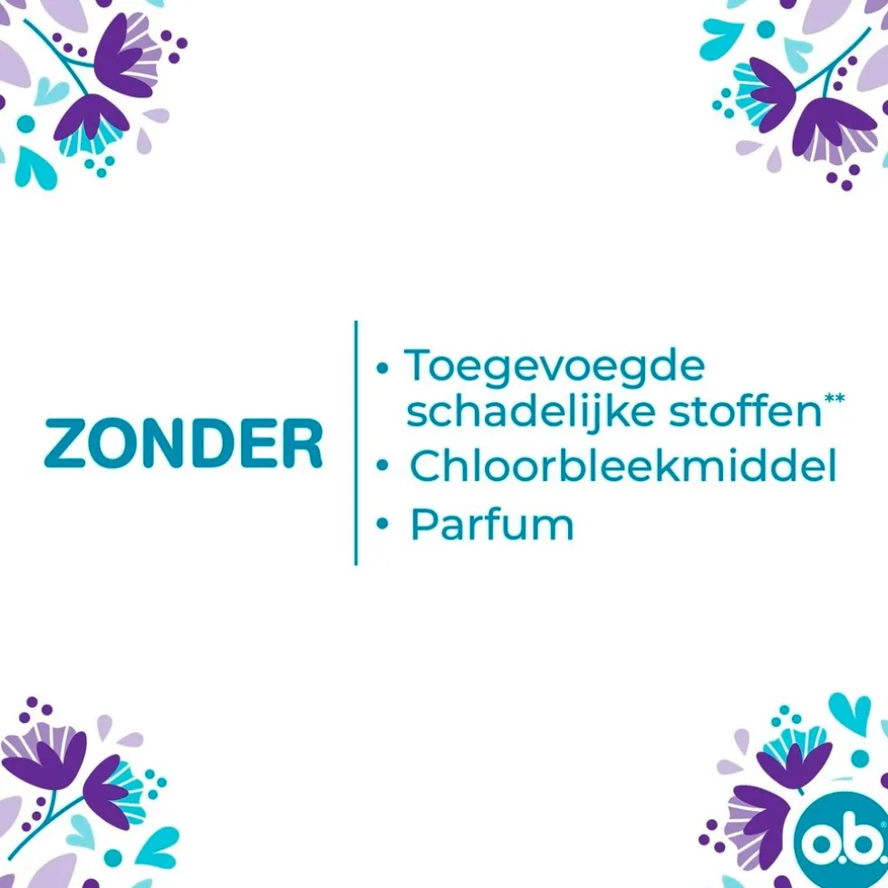 o.b. ExtraProtect Normal Tampons