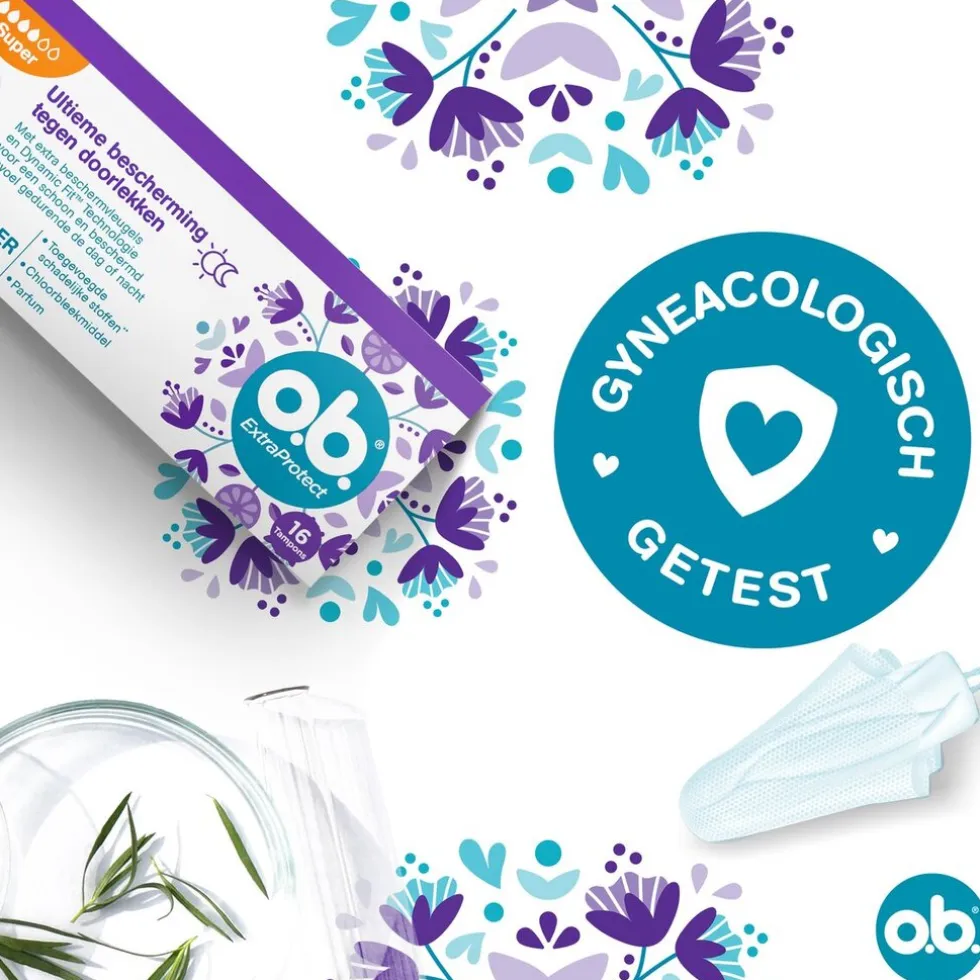 o.b. ExtraProtect Super Tampons