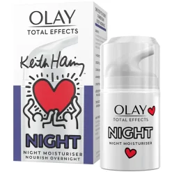 Olay Total Effects 7-in-1 Nachtcrème Keith Haring Artist Edition