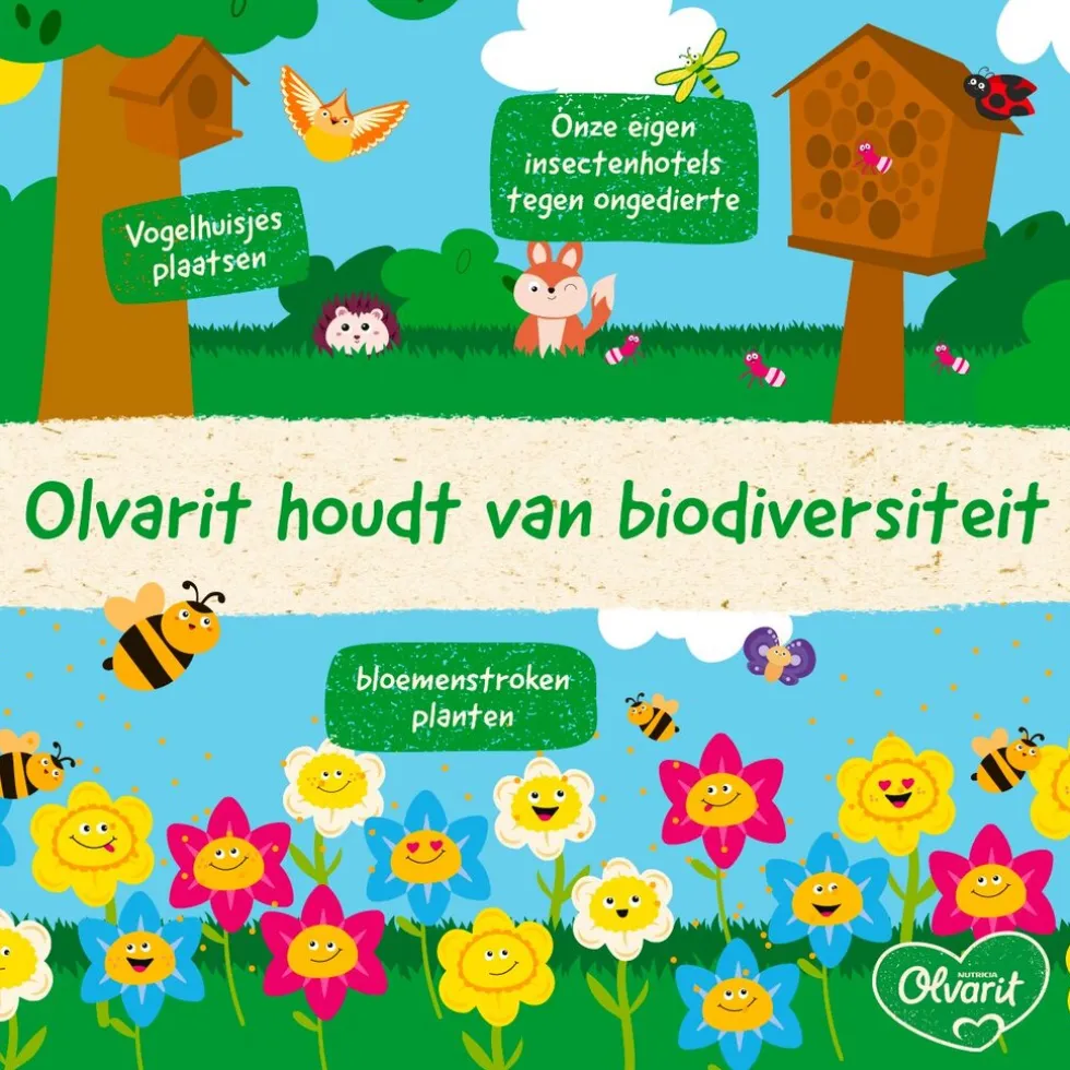 Olvarit 12+M Banaan Kiwi Aardbei Knijpfruit