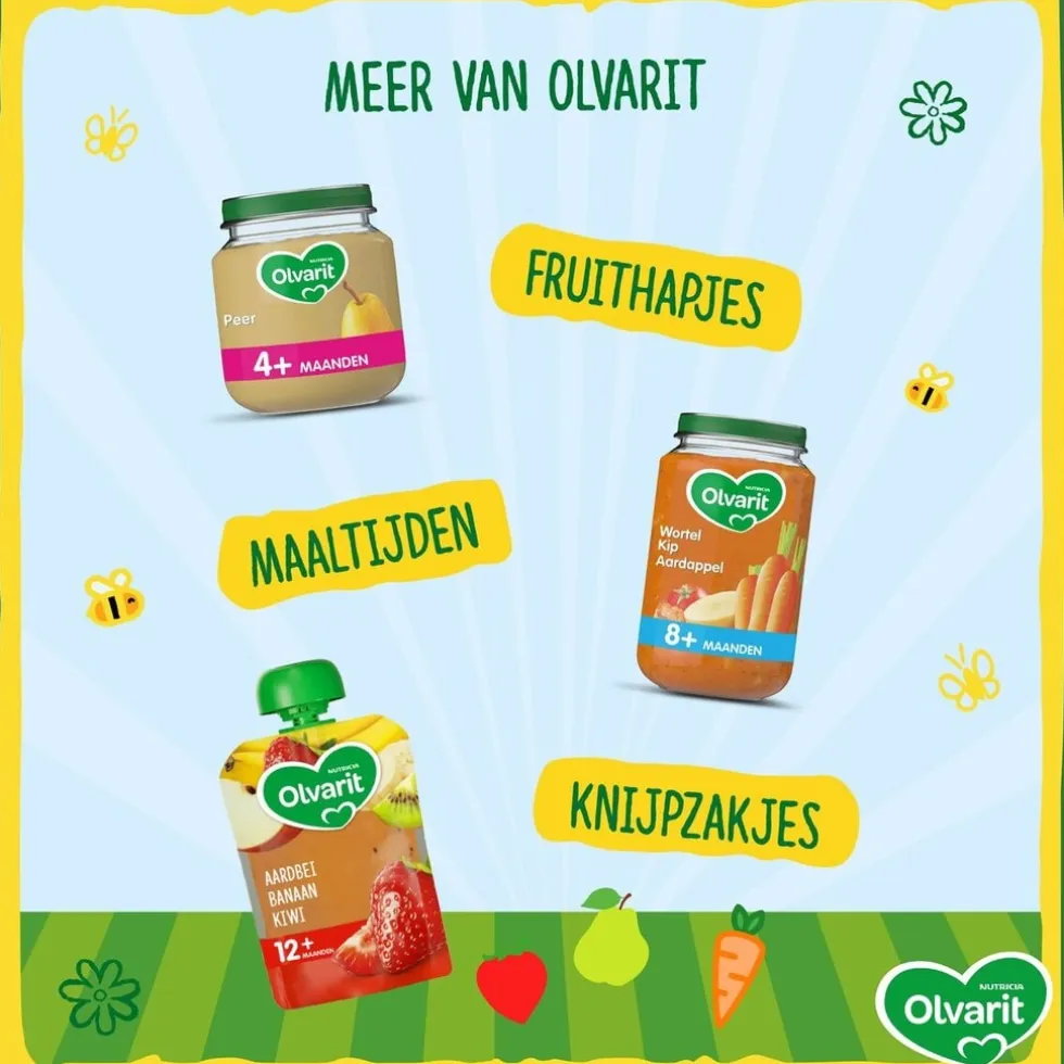 Olvarit 12+M Spinazie Kip Aardappel