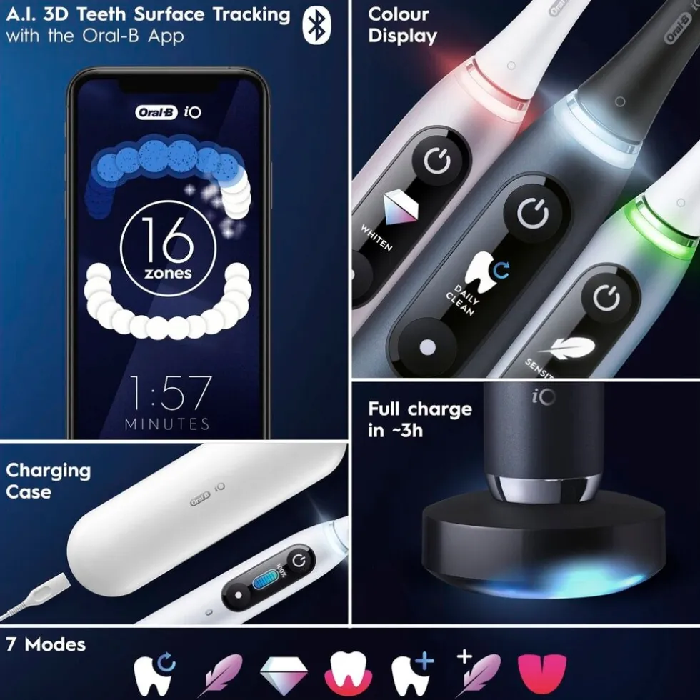Oral-B iO Series 9 Duo Elektrische Tandenborstels