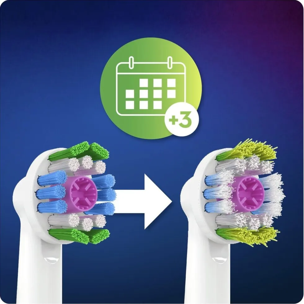 Oral-B Pro 3D White Opzetborstels