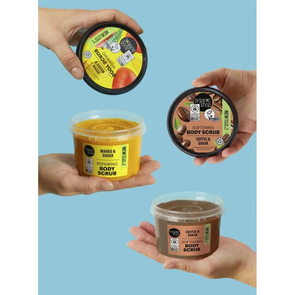Organic Shop Brazilian Coffee Bodyscrub