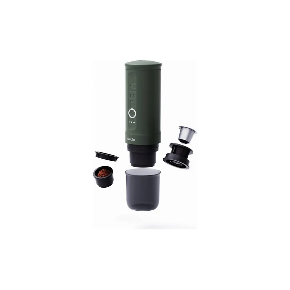 OutIn Nano Draagbare Espressomachine Groen