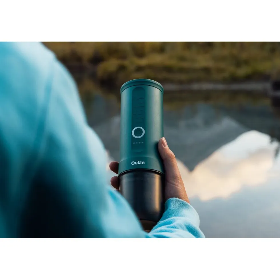 OutIn Nano Draagbare Espressomachine - Blauw