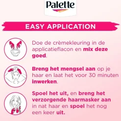 Palette Perfect Gloss 3-65 Fluweelbruin Niet-Permanente Haarverf
