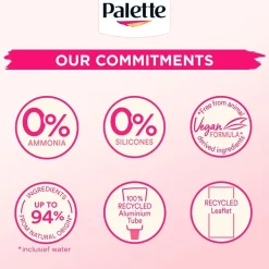 Palette Perfect Gloss 3-65 Fluweelbruin Niet-Permanente Haarverf