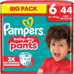 Pampers Baby-Dry Pants Maat 6 Luierbroekjes