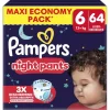 Pampers Night Pants Maat 6 Luierbroekjes