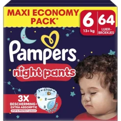 Pampers Night Pants Maat 6 Luierbroekjes