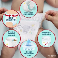 Pampers Premium Protection Pants Maat 7 Luierbroekjes