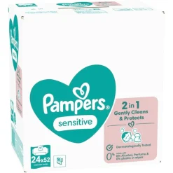 Pampers Sensitive 0% Plastic Babydoekjes