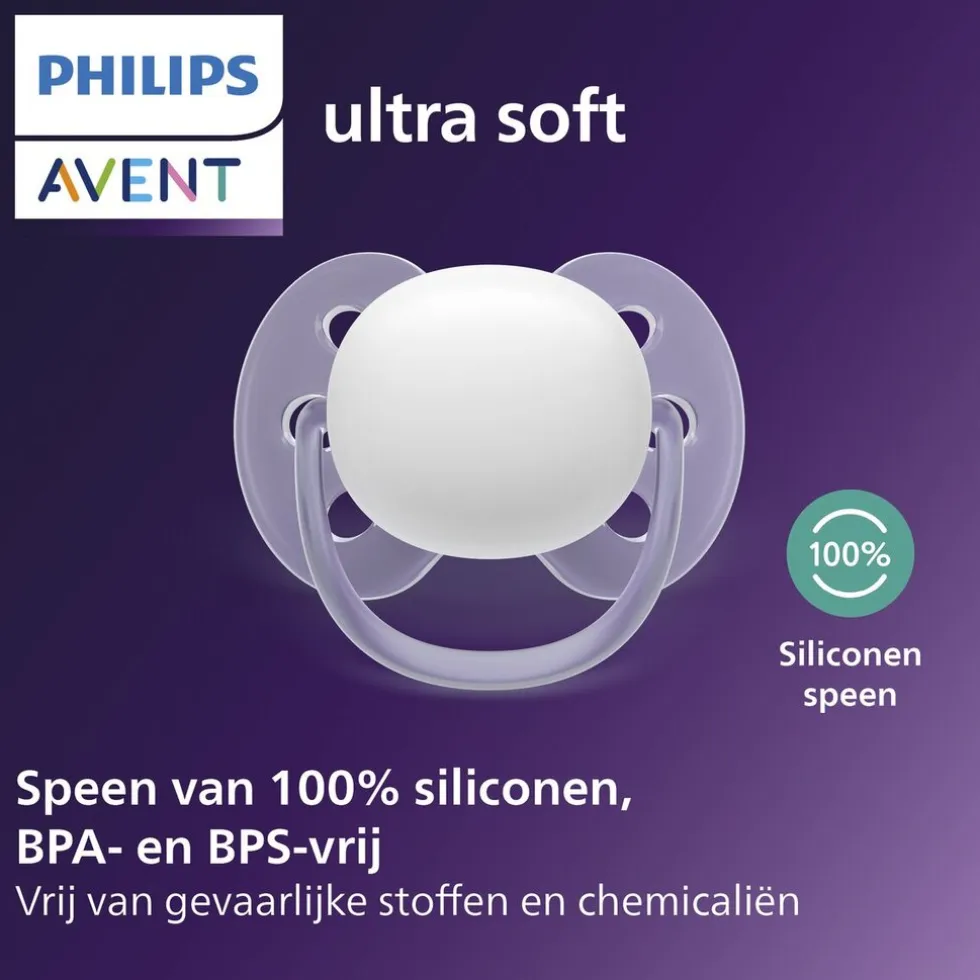 Philips Avent Ultra Soft SCF091/37 Fopspeen