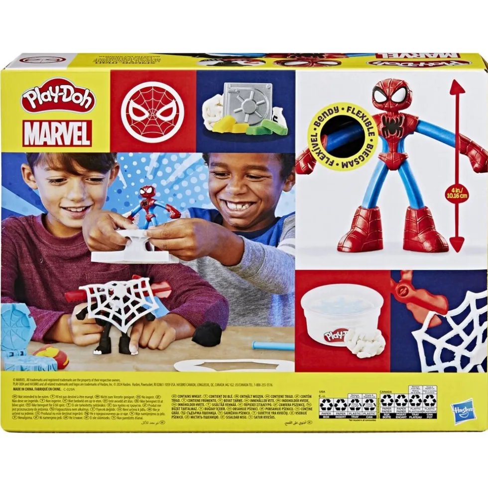 Play-Doh Marvel Spider-Man Launch & Slice Battle Kleiset