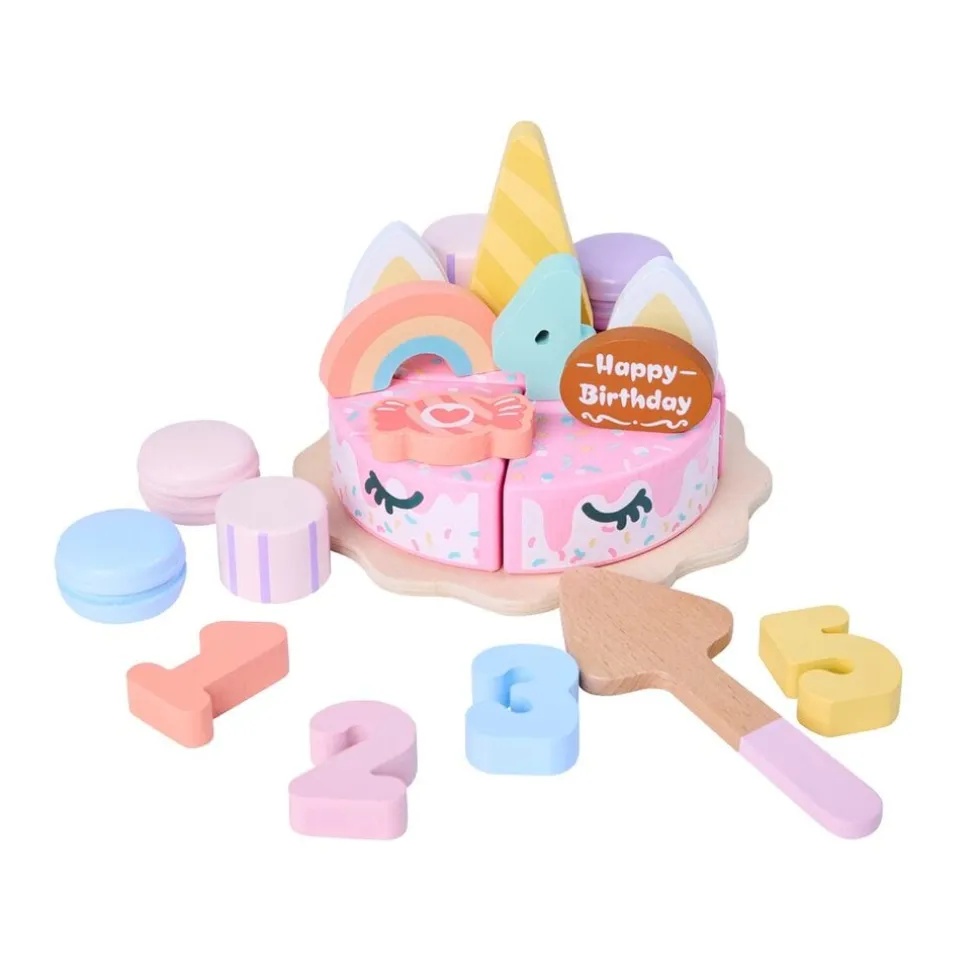 Playing Kids Unicorn Verjaardagstaart