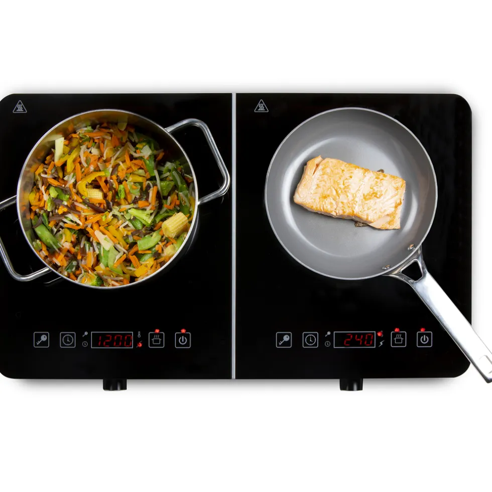 PRIMO PR303IKP Dubbele Inductiekookplaat