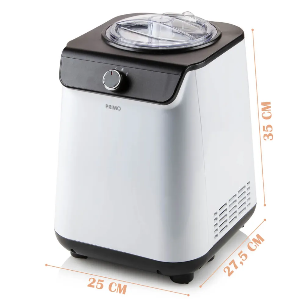 PRIMO PR401IM Roomijsmachine met compressor 1.2L