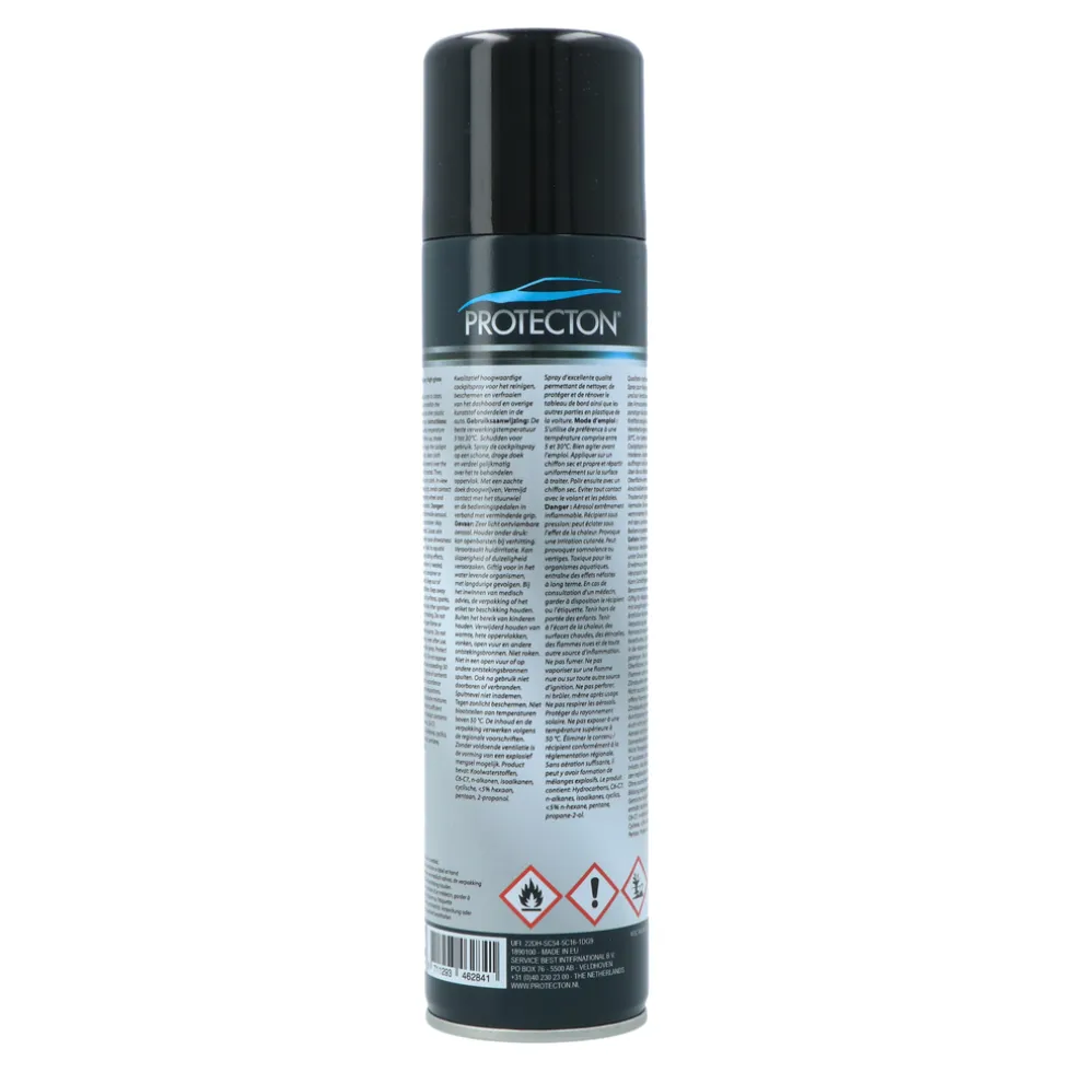 Protecton Cockpitspray Hoogglans 400ml