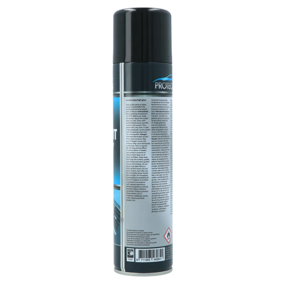 Protecton Cockpitspray Hoogglans 400ml