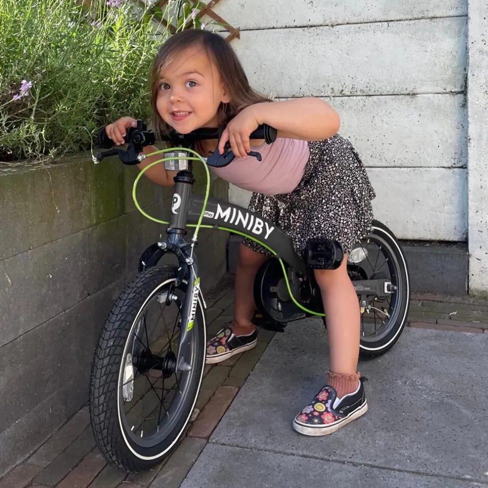 Qplay Miniby 3-in-1 kinderfiets – Grijs