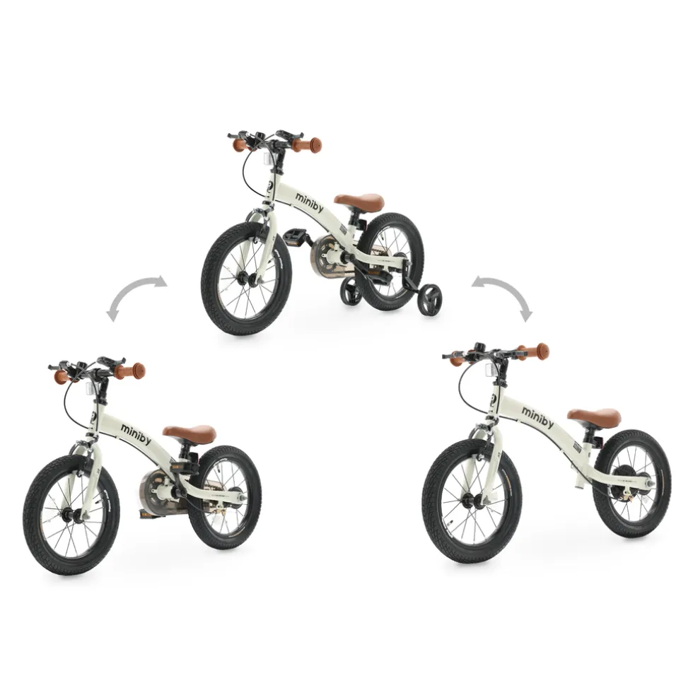 Qplay Miniby 3-in-1 kinderiets – Crème