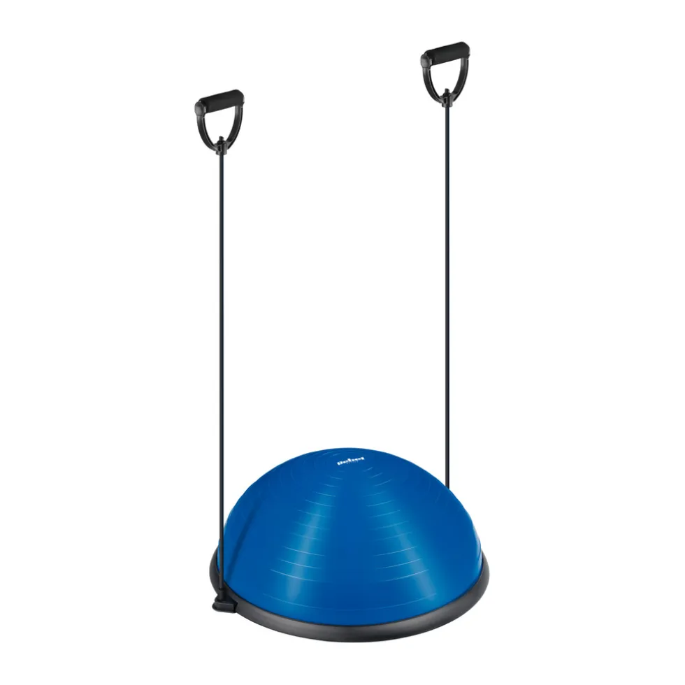 Rebel Active Yoga halfbalansbal balanstrainer met weerstandsbanden en pomp