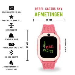 Rebel Cactus GPS Kindersmartwatch SKY