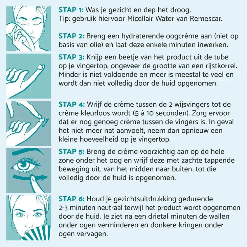 Remescar Wallen & Donkere Kringen Crème