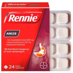 Rennie Anijs Kauwtabletten