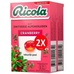Ricola Cranberry Kruidenpastilles