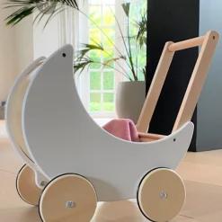Rijoka Houten Poppenwagen Loopwagen Kinderwagen
