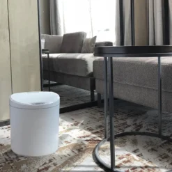 Rijoka Prullenbak Sensor 8 Liter Kunststof Soft Close Vingerafdrukvrij Afvalbak